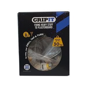 Gripit 15mm Yellow Plasterboard Fixing - 8 Pack