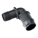 K-Rain 25mm Barbed Elbow × 15mm BSP Male - 5 Pack