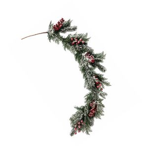 Un-Real 120cm Artificial Christmas Frosted Garland