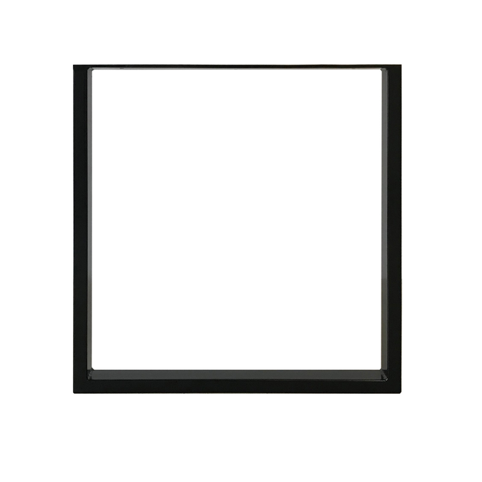 RapidHome 70 x 73.2 x 6cm Black Rio Steel Table Furniture Leg