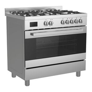 Mistral 90cm Freestanding Electric Oven With Gas Cooktop