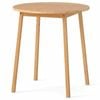 Costway Bamboo Dining Table For 2-4 Solid Wood Writing Desk Round