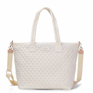 Tosca Metro Large Travel Tote Bag with Detachable Shoulder Strap Mushroom