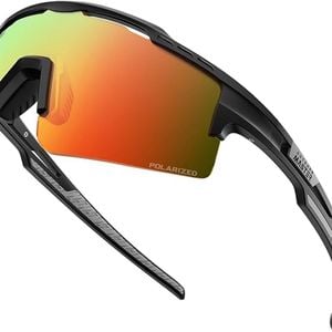 OutdoorMaster Adult Polarized UV400 TR90 Sunglasses for Cycling Sports