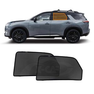 Rear Window Sun Shade For Nissan Pathfinder R53 2022-onwards Uv Protection Car Sunshade Blind Mesh