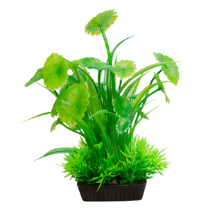 Aqua One Ecoscape Small Lotus Leaf/Lilaeopsis Green (28268)