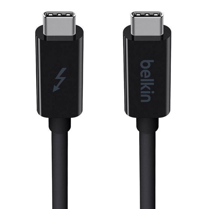 Belkin Thunderbolt 3 USB-C to USB-C Cable 1M 20Gbps 60W - Black