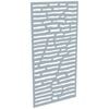 ProtectorAl 300-1200w x 1201-2400h Silver Matt/Gloss White Slate Unframed Composite Deco Panel