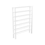 Flexi Storage Home Solutions White 7 Runner Basket Frame
