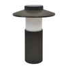 24.5cm Night Green Solar Pleated Hat Table Lamp