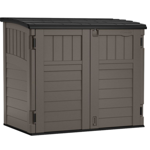 Suncast 1340 x 820 x 1150mm Black / Stoney Horizontal Resin Shed