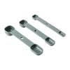 Gourmet Kitchen Modern Nesting Measuring Spoon Set Olive 17.5x3.3x3cm