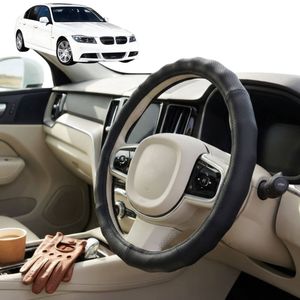 Australian Goose Steering Wheel Cover for BMW 3 Series 2005 - 2012 (E90 E91) Circle Black