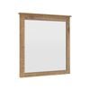 Jade Dresser Mirror Vanity Dressing Table Solid Wood Frame - Natural