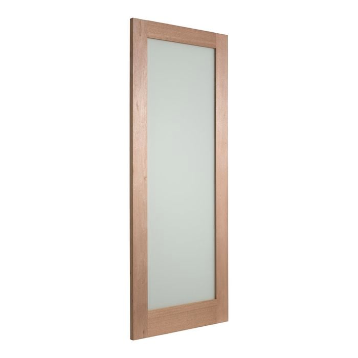 2040 x 820 x 35mm Corinthian Internal Door Veneer 1Lite Obscure Glass