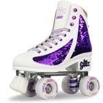 Crazy Skates GLITZ Sequin Roller Skates - Amethyst