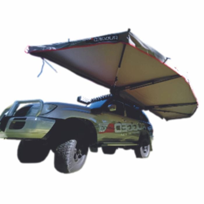 Rugged 4x4 Platinum 2.5m 180 Semi Automatic Opening Awning (Fabric UVE95+%)