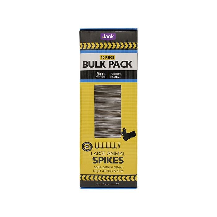 Jack 500mm Large Animal Spikes - 10 Pack