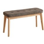 Natural Signature 2 Seater Raw Natural Hockey Bench