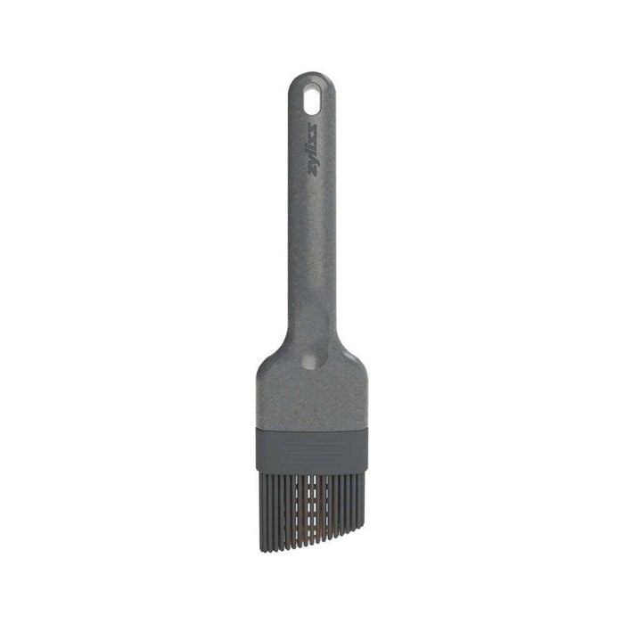 Zyliss Silicone Basting Brush Heat Resistant Ergonomic Wheat Straw Handle