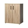 Oikiture Storage Cabinet Sideboard Natural 75.5cm