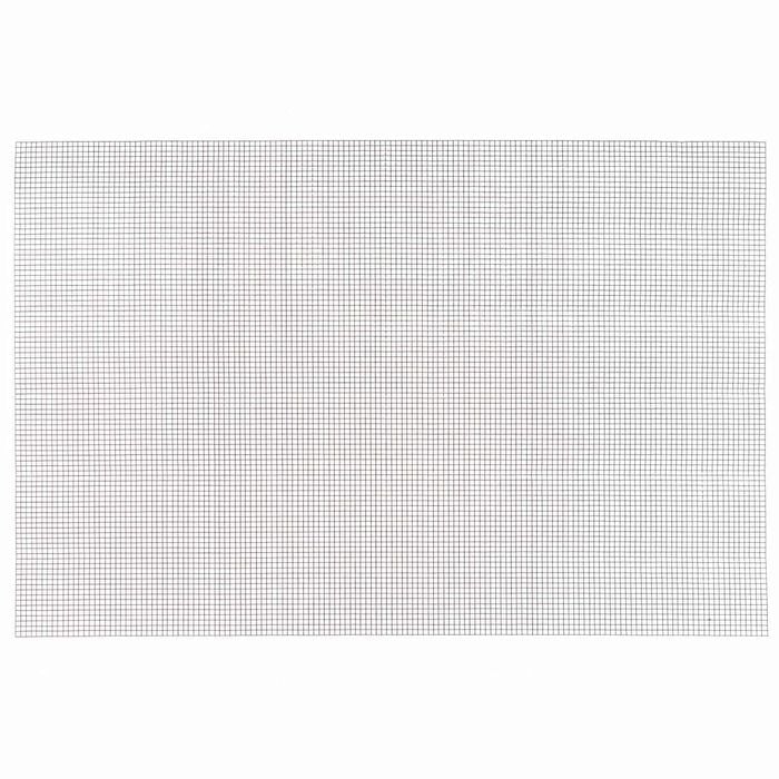 Rapid 600 x 900 x 0.6mm 6.5 x 6.5mm Silver Wire Mesh Panel