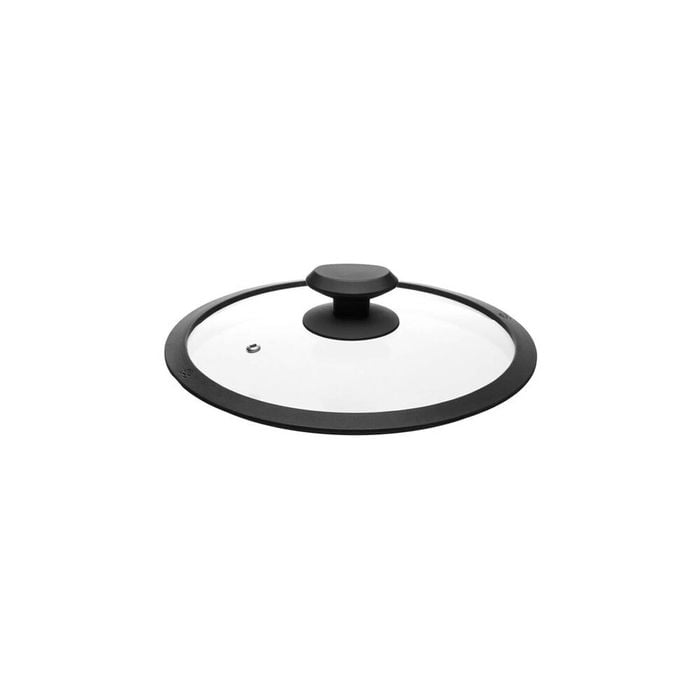 Guzzini Cook & Strong Glass Lid w/ Silicone Rim 24cm For Pot/Pan/Frypan Clear