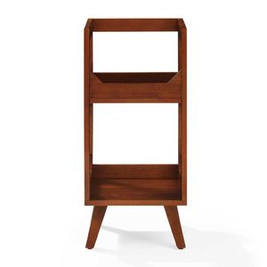 Crosley Asheville Small Vinyl Storage Stand – Walnut