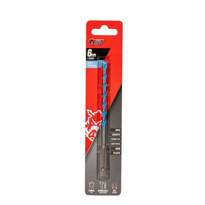 Full Boar 6 x 150mm Multi-Material Drill Bit
