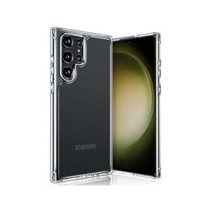 MEZON Samsung Galaxy S23 Ultra (6.8") Slim Clear TPU Gel Back Case