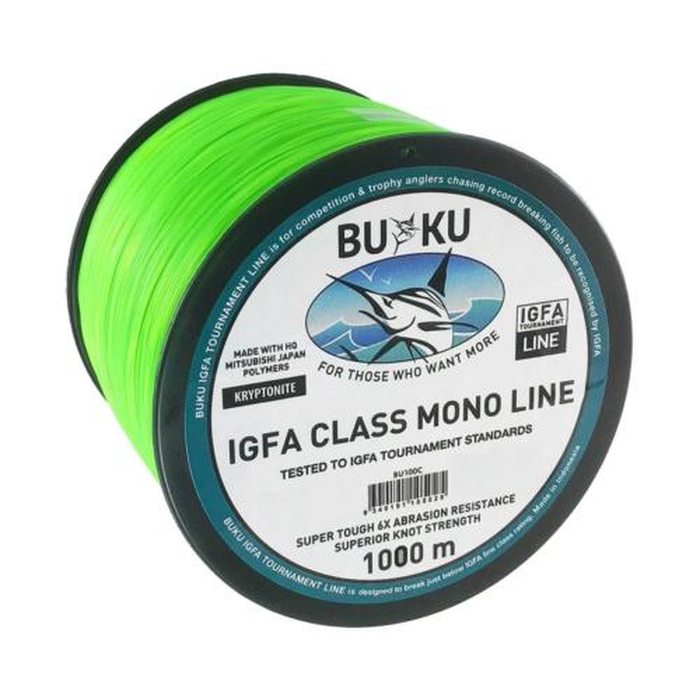 Buku IGFA Class Kryptonite 1000m Monofilament Fishing Line 24kg