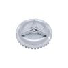 Torco Hubcaps 15" Chrome 3-Bar Fiesta Style Wheel Covers, Set of 4