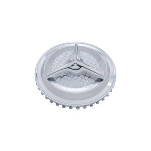 Torco Hubcaps 15" Chrome 3-Bar Fiesta Style Wheel Covers, Set of 4
