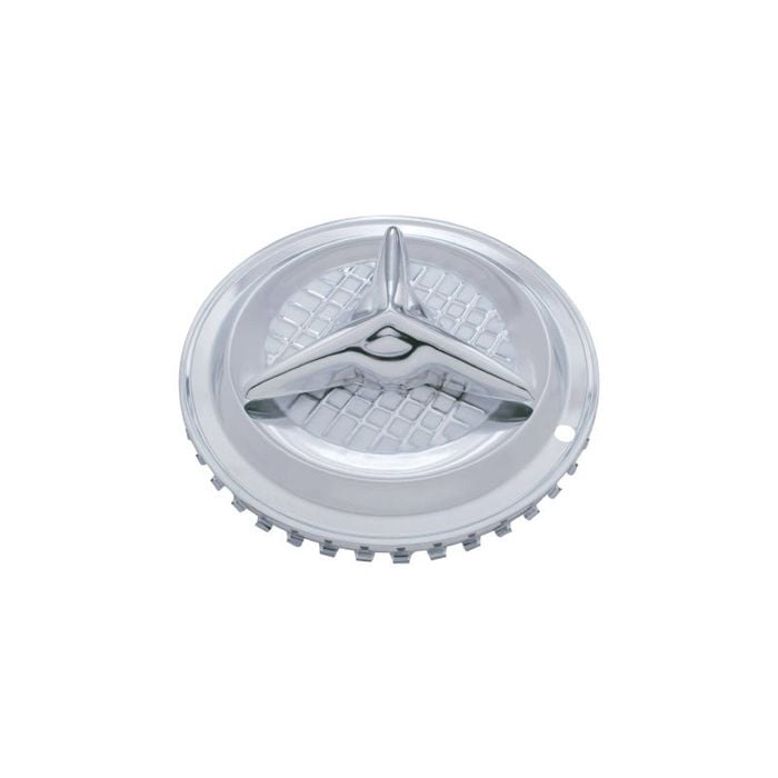 Torco Hubcaps 15" Chrome 3-Bar Fiesta Style Wheel Covers, Set of 4