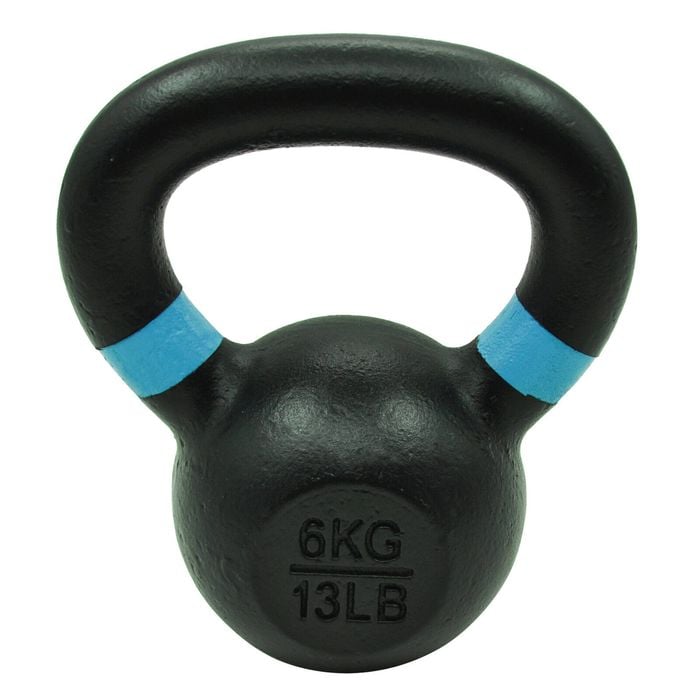 6kg Premium Powder Coated Cast Iron Kttlebell Weight Commercial Grade