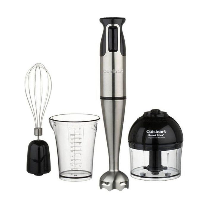 Cuisinart Stainless Steel Stick Blender w/ Accessories Set 300W 8 Inches