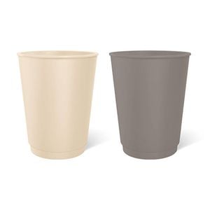 12x 10pc Partyware Reusable Drinking Tumbler Cup Set Tableware 380ml Assorted