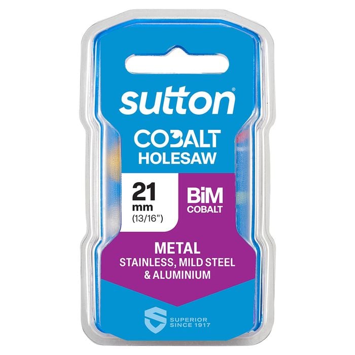 Sutton Tools 21mm Viper Cobalt Bi-Metal Holesaw 