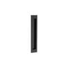 Zanda 200 x 37mm Black Concealed Fixing Verve Flush Pull 5304BLK