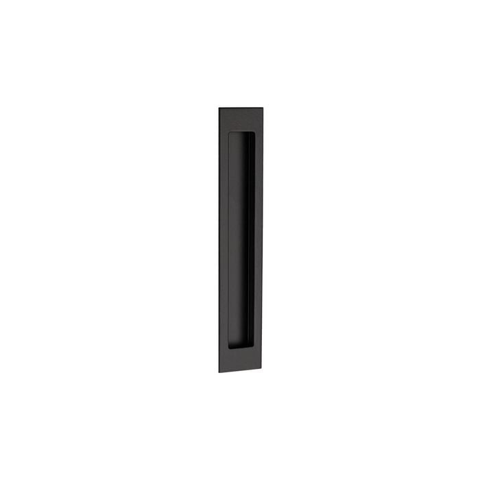Zanda 200 x 37mm Black Concealed Fixing Verve Flush Pull 5304BLK