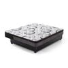 Foret King Bed Mattress 9 Zone Euro Top Spring Memory Foam Super Firm 24cm