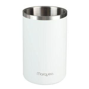 Marquee 1.6L White Stainless Steel Insulated Wine Chiller