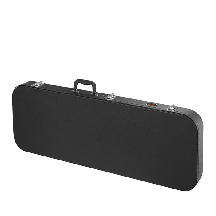 VEVOR 1095mm Rectangular Guitar Hard Case Black With Lock Latch Keys Handle for Music