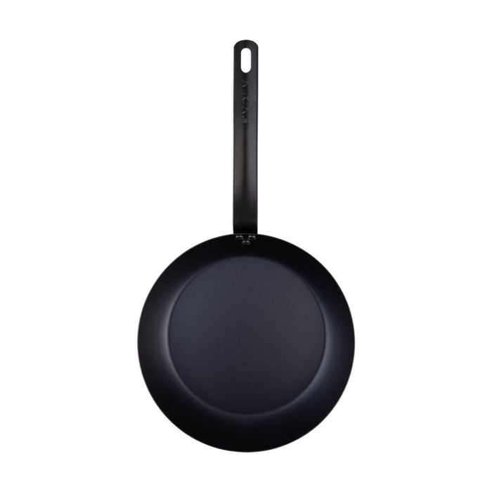 Evolv Pre-seasoned Heavy Gauge Fast Heat Carbon Steel Fry Pan 26cm