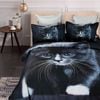 Fabric Fantastic Queen Size Cat Quilt/Doona/Duvet Cover Set