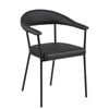 Modern Furniture LAVA 56x78cm Dining Chair - Black