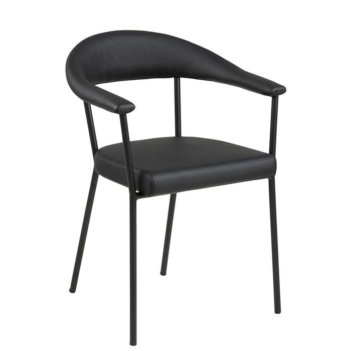 Modern Furniture LAVA 56x78cm Dining Chair - Black
