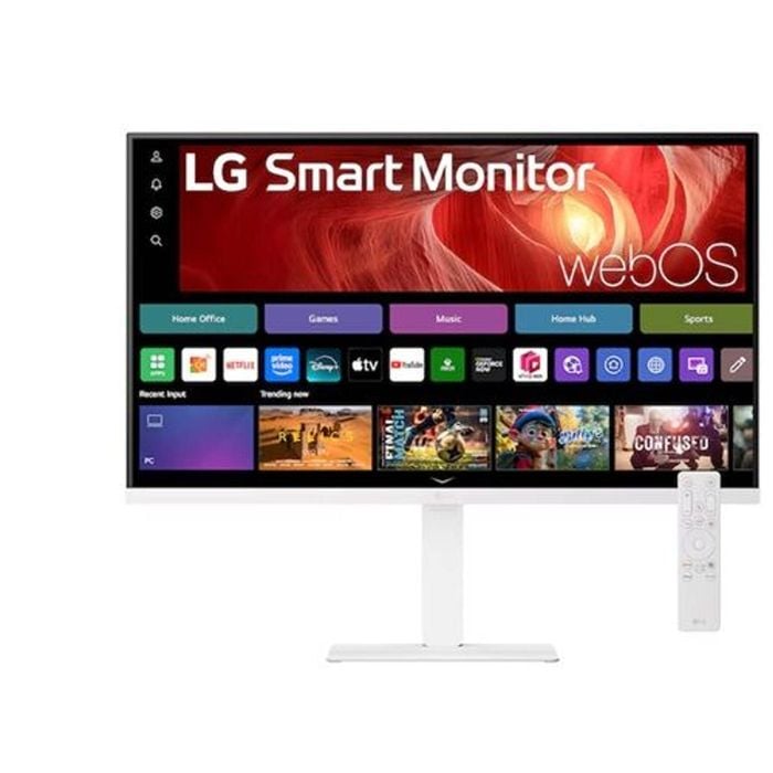 LG 31.5' 4k Uhd Smart Monitor With Webos, Usb-c Pd 65w