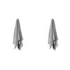 2PK Linen House Aria Silver Cotton/Bamboo Bath Mat 60x80cm - Grey