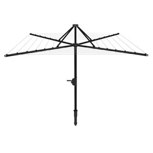 Daytek Anthracite Black MK2 M38 Rotary Clothesline - Anthracite Black